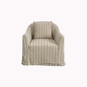 Lola Linen Slipcover Chair