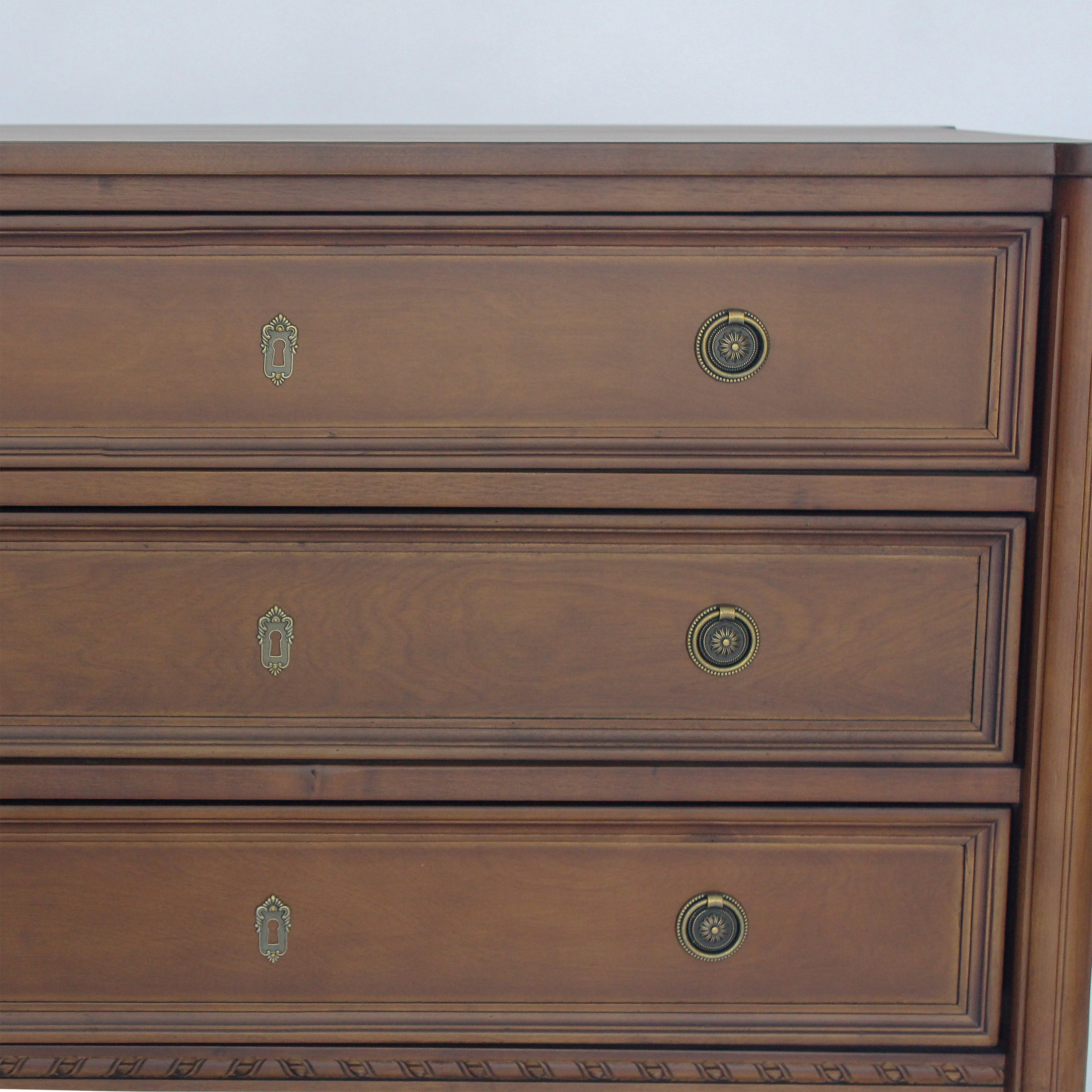 Margot Three Drawer Side Table