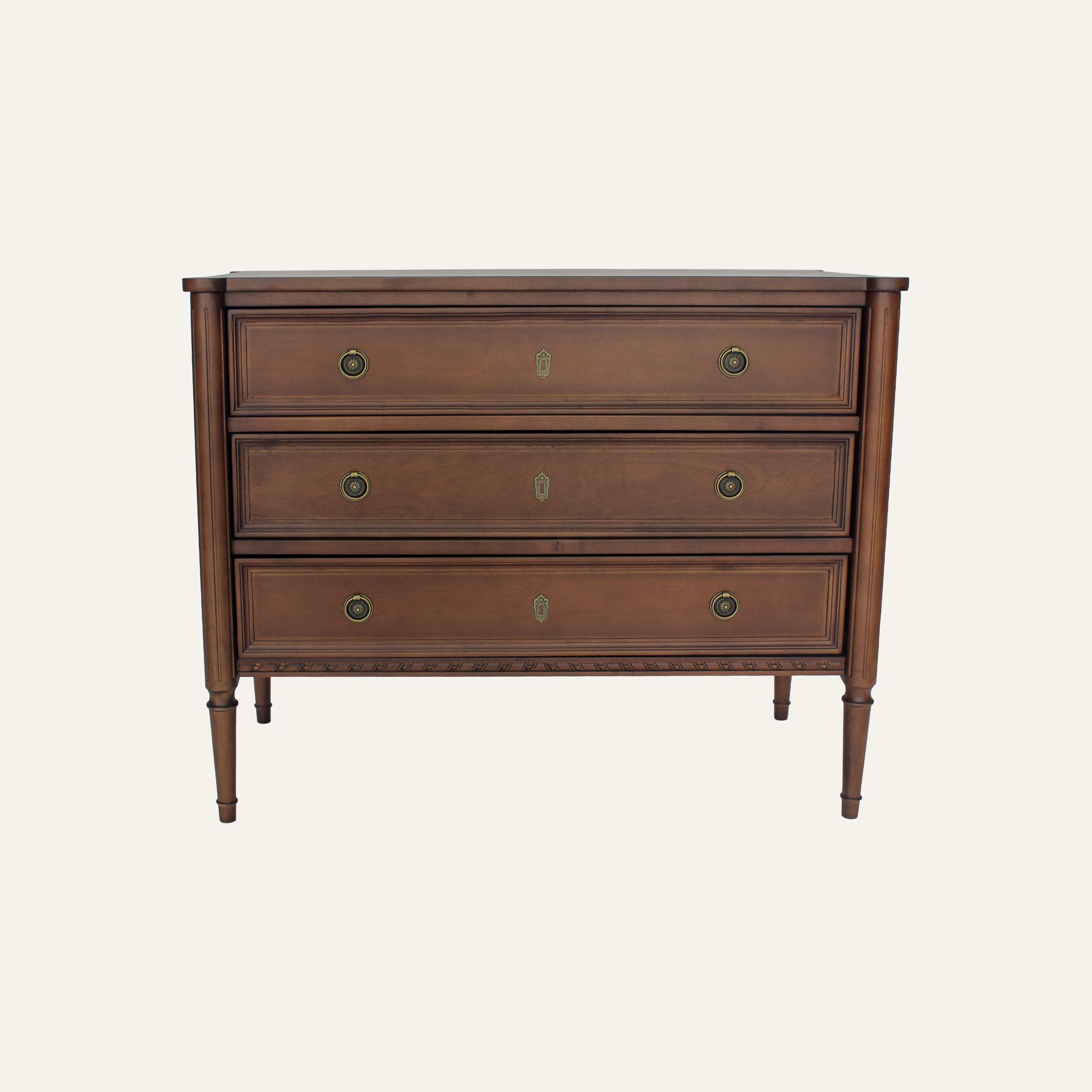 Margot Three Drawer Side Table