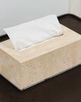 Travertine Tissue Box