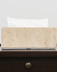 Travertine Tissue Box