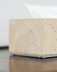 Travertine Tissue Box