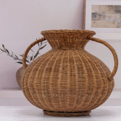 Wicker Vase